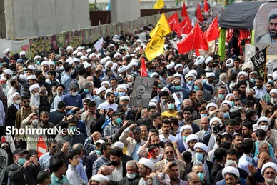 تشییع پیکر شهید حجت الاسلام محمد اصلانی در مشهد