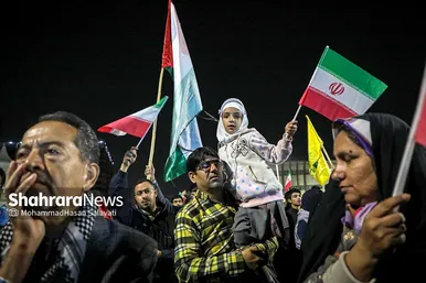 راهپیمایی مردم مشهد در حمایت از مردم فلسطین و محکومیت جنایات اسرائیل