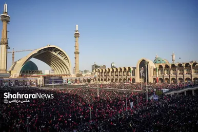 گزارش تصویری | عکس‌هایی از روز دوم وداع در مصلی بزرگ تهران (۱۴ تیرماه ۱۴۰۵)