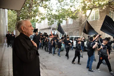 دسته عزاداری نوجوانان مسجد امام حسین (ع)