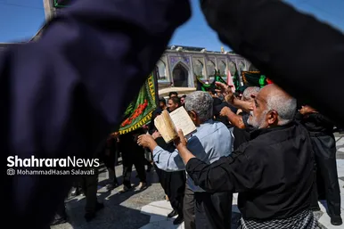 گزارش تصویری | عزاداری روز شهادت امام رضا (ع) در حرم مطهر رضوی