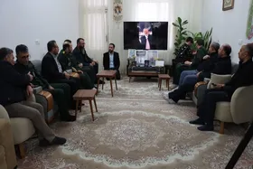 ابلاغ سلام ویژه رهبر معظم انقلاب به خانواده شهدای اقتدار ملی شاهرود