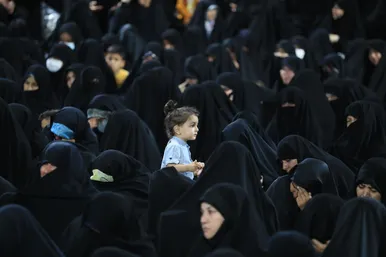 مراسم چله دعای عهد در جوار مزار شهدای گمنام