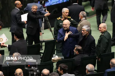 عکس‌هایی از آغاز مجلس دوازدهم توسط هیئت رئیسه سنی