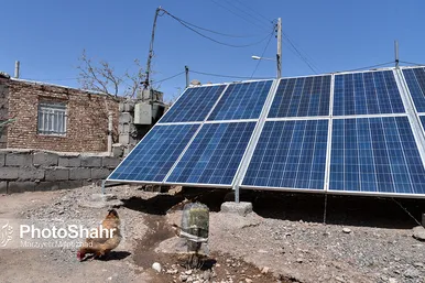 درآمدزایی اهالی روستای چاه نسر به کمک پنل های خورشیدی