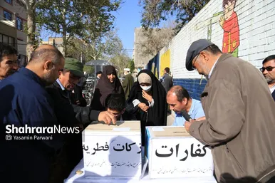 اقامه نماز عید سعید فطر در محله گلشهر (۲۲ فروردین ۱۴۰۳)
