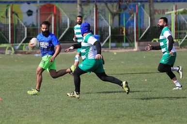 مسابقه دوستانه راگبی بین تیم ملی عراق و منتخب خراسان رضوی