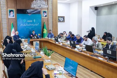 نشست خبری قائم‌مقام تولیت آستان قدس رضوی