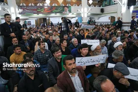 مهاجران افغانستانی در سوگ رئیس&zwnj;جمهور شهید