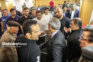 گزارش تصویری | تقدیر از ملی پوشان کشتی ایران و خراسان رضوی در مشهد