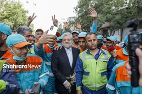 گزارش تصویری | آیین اذن خدمت با حضور نیرو&zwnj;های خدمات شهری مشهد (۱۰ اردیبهشت ۱۴۰۴)