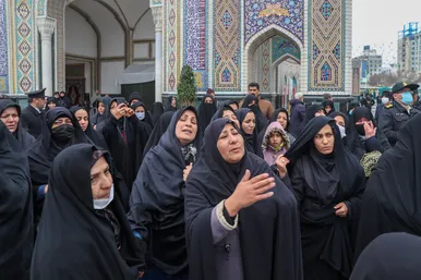 تشییع شهید مرزبانی