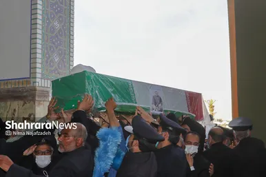 تشییع پیکر شهید حجت الاسلام محمد اصلانی در مشهد