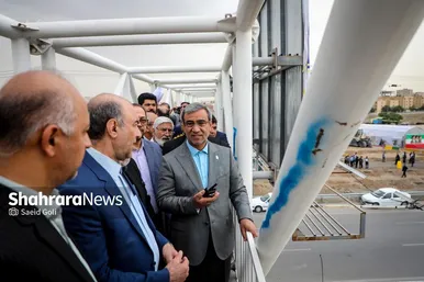 گزارش تصویری | آغاز عملیات اجرایی بزرگراه سیدالشهدا و بازدید از تصفیه‌خانه پرکندآباد با حضور استاندار خراسان رضوی
