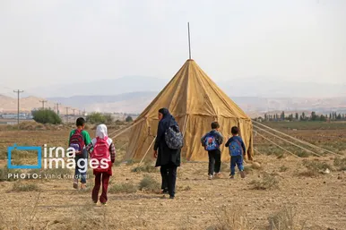 ایران زیباست | تحصیل در چادرهای عشایری