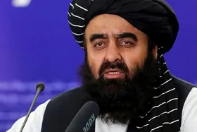 وزیر خارجه طالبان: افغان&zwnj;ها حضور خارجی&zwnj;ها را در خاک خود تحمل نمی&zwnj;کنند + فیلم