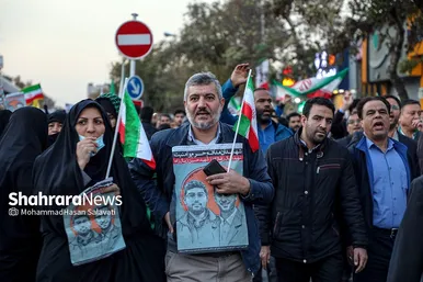 تشییع با شکوه ۳ شهید مدافع امنیت در مشهد