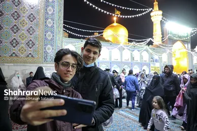 تحویل سال ۱۴۰۲ در حرم مطهر امام رضا (ع)