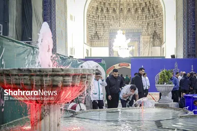 گزارش تصویری | آیین معنوی اعتکاف در حرم امام رضا (ع)