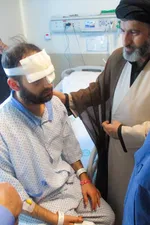 فرزندان رهبر انقلاب از مجروحان لبنانی عیادت کردند (۱۲ مهر ۱۴۰۳) + تصاویر