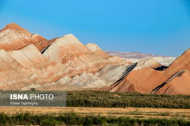 ایران زیباست | کوه‌های رنگین کمانی زنجان