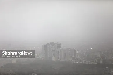 تصاویری از آلوده‌ترین صبح مشهد در قرن جدید (۱۵ مرداد ۱۴۰۲)