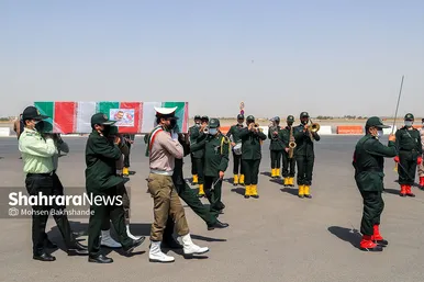 استقبال از پیکر سرلشکر فیروزآبادی در مشهد
