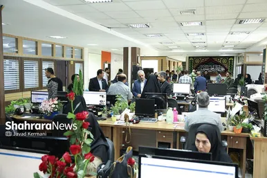 بازدید جمعی از مسئولین شهری و استانی مشهدمقدس از موسسه فرهنگی شهرآرا (۴) (۱۷ مرداد ۱۴۰۳)