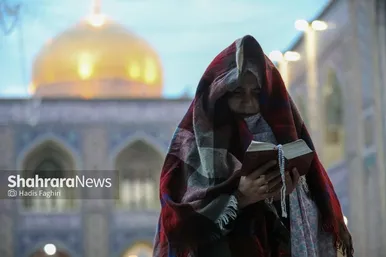 گزارش تصویری | اعتکاف بانوان در حرم امام رضا (ع)