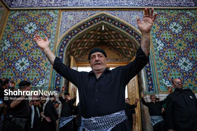 گزارش تصویری | عزاداری روز شهادت امام رضا (ع) در حرم مطهر رضوی