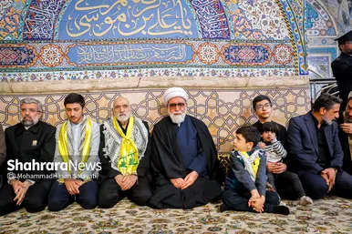 گزارش تصویری | وداع با پیکر مطهر بانوی شهیده معصومه کرباسی در حرم مطهر رضوی - مشهد