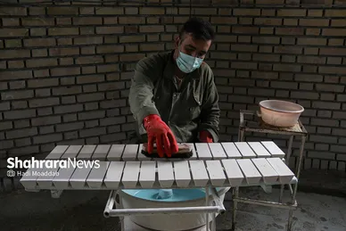 کارخانه کاشی سنتی گوهرشاد مشهد