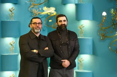 گزارش تصویری | فتوکال و نشست خبری فیلم «بازی را بکش» با محسن کیایی و هدی زین العابدین
