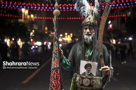 گزارش تصویری | حال و هوای خیابان امام رضا (ع) مشهد، ۱۲ ساعت قبل از تشییع پیکر رهبر شهید انقلاب