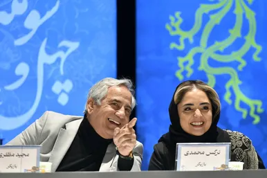 گزارش تصویری | فتوکال و نشست خبری فیلم «دست تنها» با حضور علی اوجی و نرگس محمدی