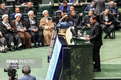 عکس‌هایی از آغاز مجلس دوازدهم توسط هیئت رئیسه سنی
