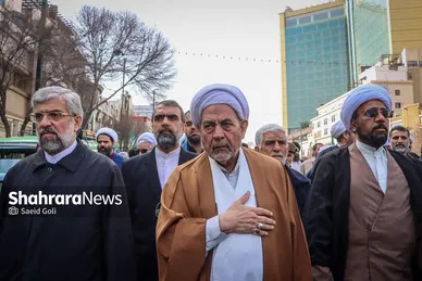 گزارش تصویری | آیین تشییع پیکر آیت‌الله «محمدهادی عبدخدایی»