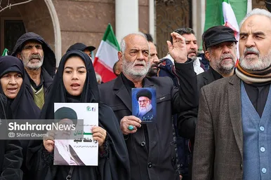 گزارش تصویری | راهپیمایی روز قدس ۱۴۰۴ در مشهد-۲