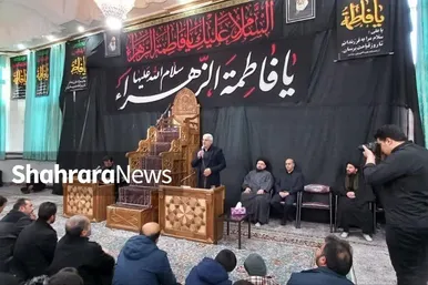 اجتماع هیئت‌های مذهبی مهاجران افغانستانی مقیم مشهد در روز شهادت حضرت زهرا(س)