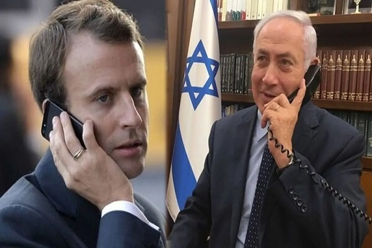ماکرون به نتانیاهو هشدار داد