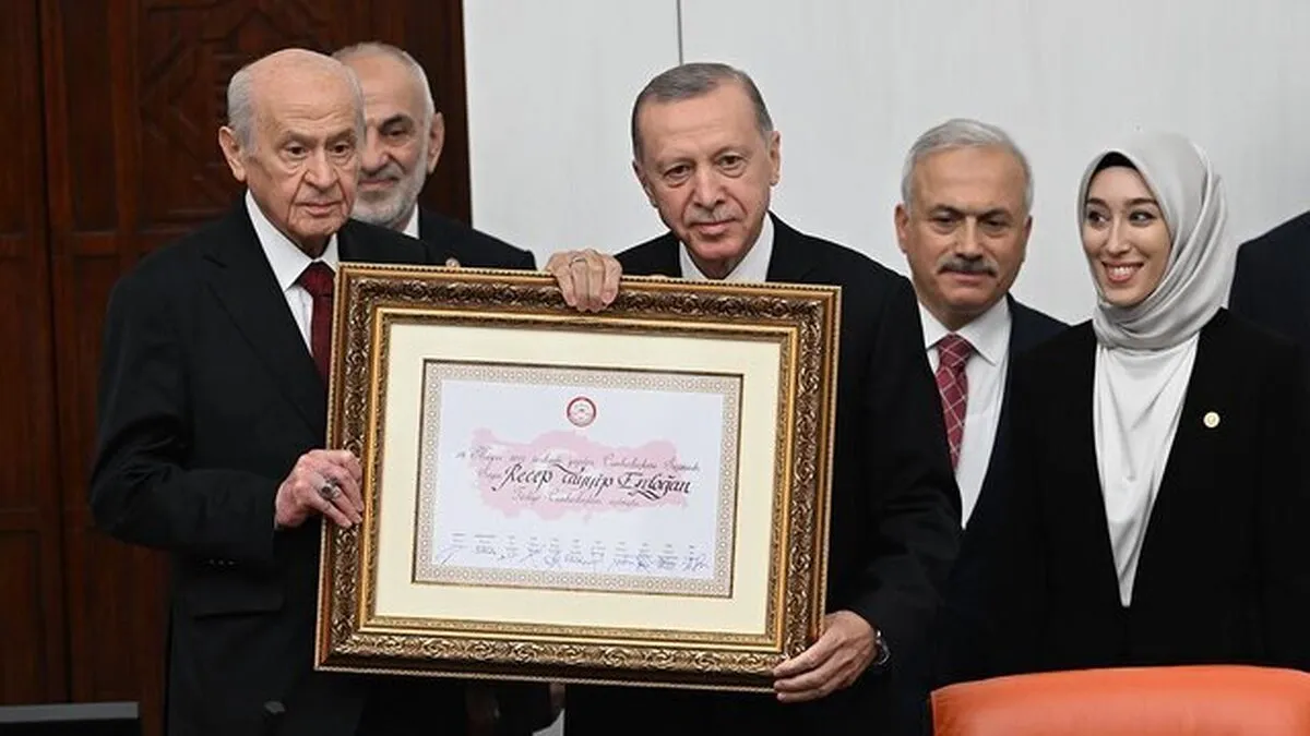 اردوغان سوگند خورد