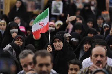 حضور و سخنرانی رهبر انقلاب در اجتماع زائران و مجاوران حرم مطهر رضوی- ۲
