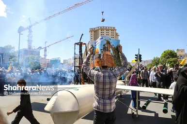 راهپیمایی روز جهانی قدس در مشهد
