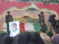 مراسم تشییع ۳۰۰ شهید گمنام در سراسر کشور با حضور مردم برگزار شد (۳ آذر ۱۴۰۴)