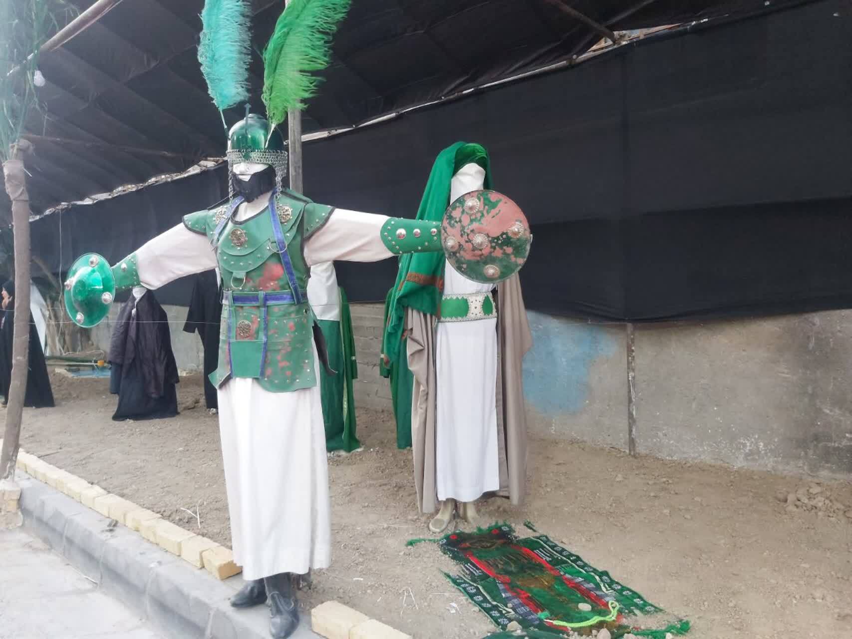 نخستین نمایشگاه محرمی مهاجران افغانستانی در مشهد برگزار شد + تصاویر