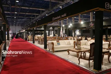 دهمین نمایشگاه صنعت مبلمان در مشهد