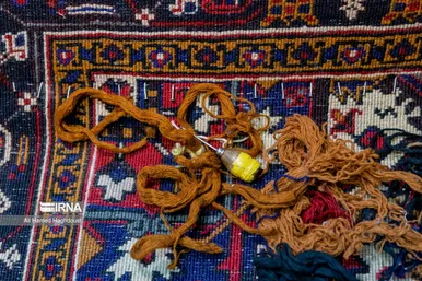 رفوگری و پرداخت قالی هنری فراموش شده