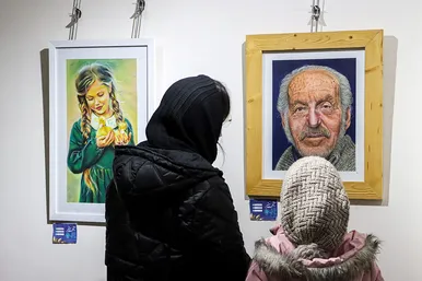 افتتاح نمایشگاه آثار هنرهای تجسمی « ساران»