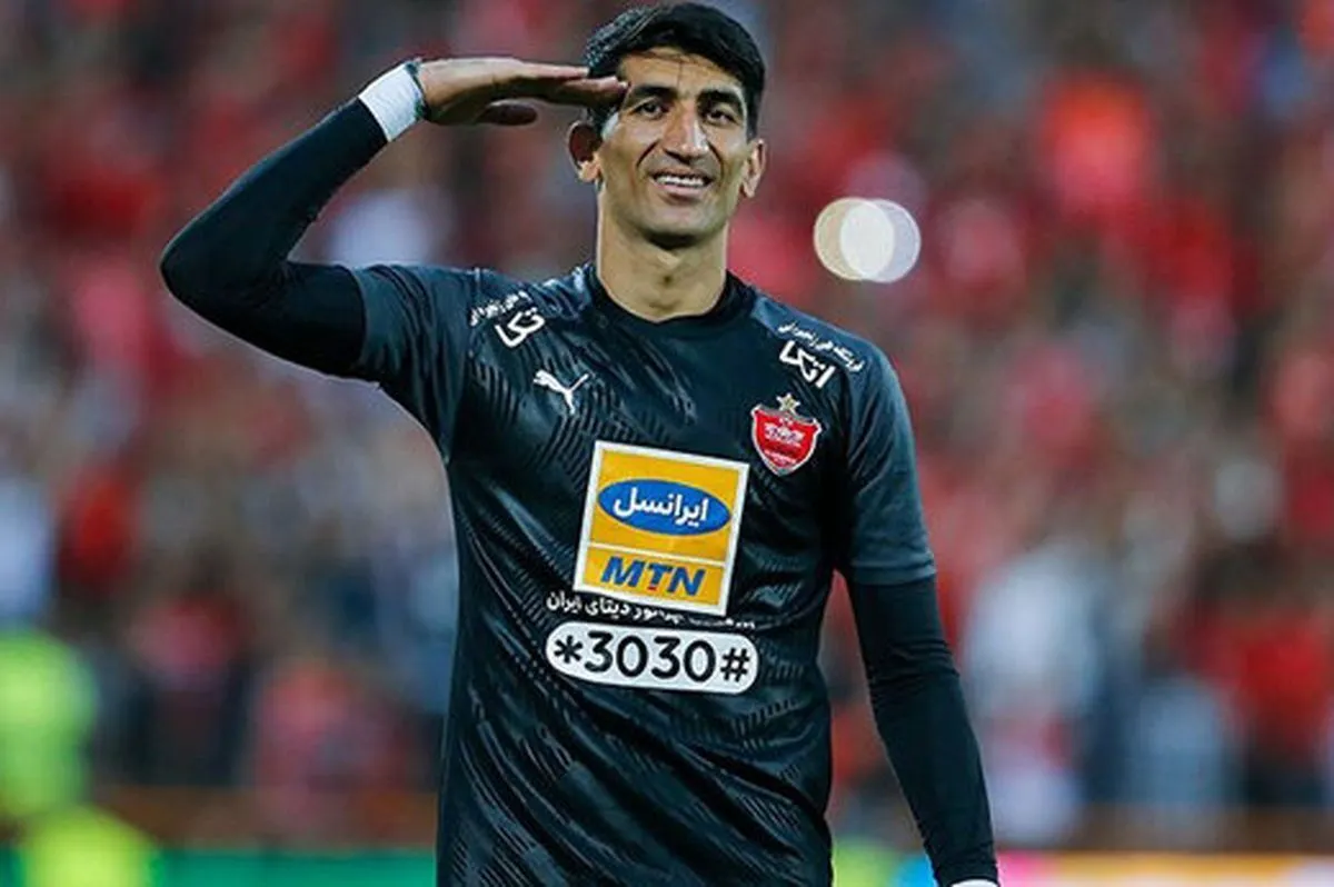 بیرانوند خواهان طلبش از پرسپولیس شد