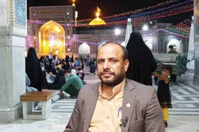 مداحی که مناجات&zwnj;خوان حرم امام رضا (ع) است